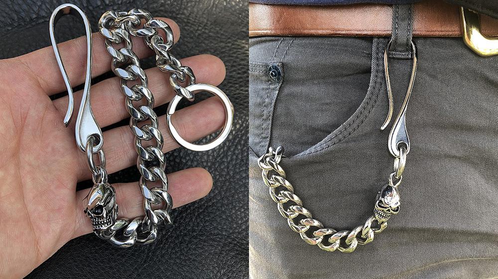 Top 25 Badass Skull Wallet Chains You Should Buy