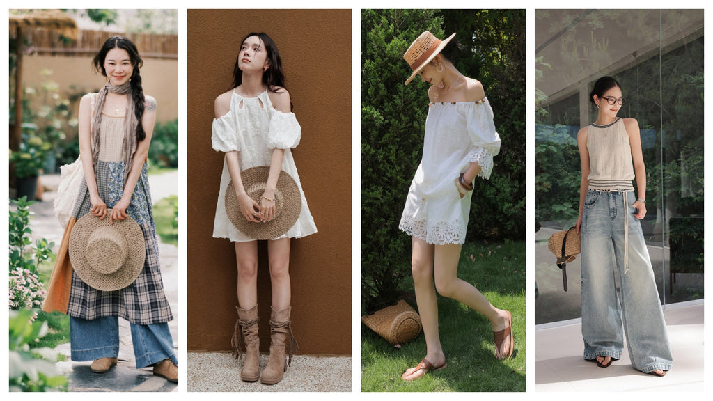 10 Korean Women Summer Outfits - From Garden Parties to City Streets