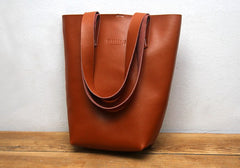 Stylish LEATHER WOMEN Bucket Tote BAG Barrel Tote Purses FOR WOMEN