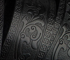 Handmade Black Leather Cool Mens Belts Leather Men Belts for Men