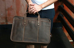 Vintage Leather Mens Large Weekender Bag Travel Bags Handbags Shoulder Bags for men