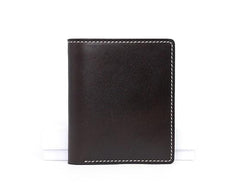 Cool Leather Mens Small Wallets Front Pocket Wallet Slim Wallet for Men