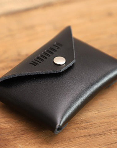 Cute Black Leather Card Holder Women Coin Wallet Multi Card Wallets For Women