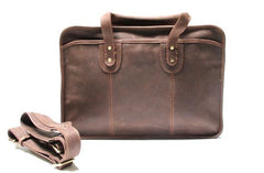 Vintage Leather Mens Large Weekender Bag Travel Bags Handbags Shoulder Bags for men