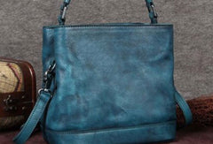 Genuine Leather Handbag Bucket Bag Crossbody Bag Shoulder Bag Purse For Women