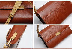 Genuine Leather Cute Crossbody Bag Clutch Wallet Shoulder Bag Women Leather Purse