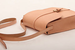 Handmade vintage leather saddle messenger crossbody Shoulder Bag for women