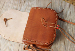 Handmade shoulder bag leather Satchel School crossbody Shoulder Bag for women