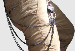 Black biker trucker star hook wallet Chain for chain wallet biker wallet trucker wallet