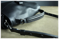 Cute Black Leather Womens Satchel Handbag Satchel Shoulder Bag Mini Satchel Bag for Women