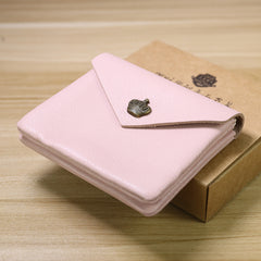 Cute Women Crown Dark Pink Leather Mini Billfold Wallet Coin Wallets Slim Change Wallets For Women