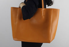 Genuine Leather handbag shoulder bag large tote for women leather shopper bag