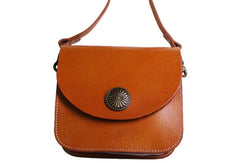 Handmade Leather Womens Satchel bag Shoulder bag leather crossbody bag for women