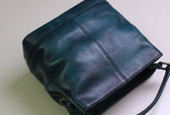 Genuine Leather bucket bag shoulder bag tote bag vintage for women leather crossbody bag
