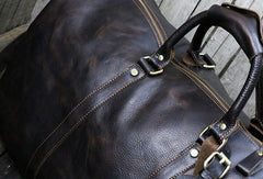 Cool leather men Duffle Bag Travel bag Weekender Bag Overnight Bag shoulder bags