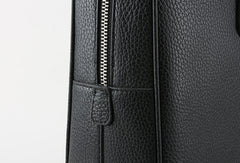 Leather mens Briefcase messenger Business Bag shoulder laptop bag