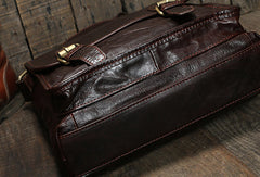 Genuine Leather messenger bag clutch leather men laptop vintage wallet for men