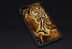 Handmade Irelia LOL_League-of-legends carved leather plastic phone case iphone custom phone case
