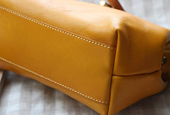 Handmade Leather doctor bag for women leather shoulder bag crossbody bag