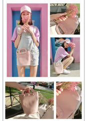 LEATHER WOMEN Bucket Purse Handbag SHOULDER BAG FOR WOMEN