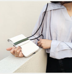 LEATHER WOMEN Small Phone SHOULDER BAG FOR WOMEN With Tassels