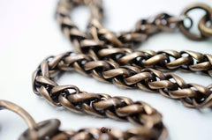 Solid Brass Cool Wallet Chain Biker Wallet Chains Trucker Wallet Chain for Men