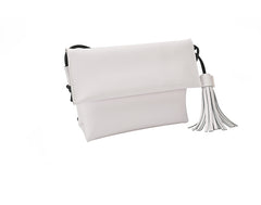 Stylish LEATHER WOMENs Small Tassels SHOULDER BAGs Purse FOR WOMEN