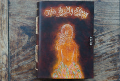 Handmade retro girl custom vintage notebook/travel book/diary/journal