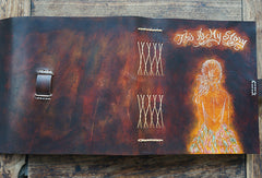 Handmade retro girl custom vintage notebook/travel book/diary/journal