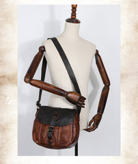 Best Leather Womens Shoulder Bag Vintage Best School Messenger Bag for Ladies