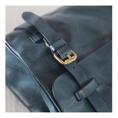 Women's Leather Top Handle Satchel Bookbag Handbags Purse - Annie Jewel