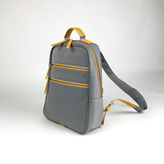 Womens Nylon Backpack Purse Gray Best Satchel Backpack Nylon School Rucksack for Ladies