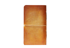 Handcraft vintage brown leather notebook/travel book/diary/journal