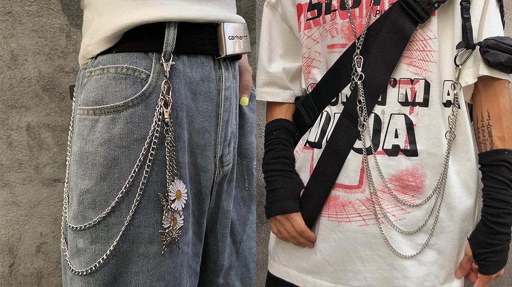 How to Wear A Wallet Chain in 5 Ways