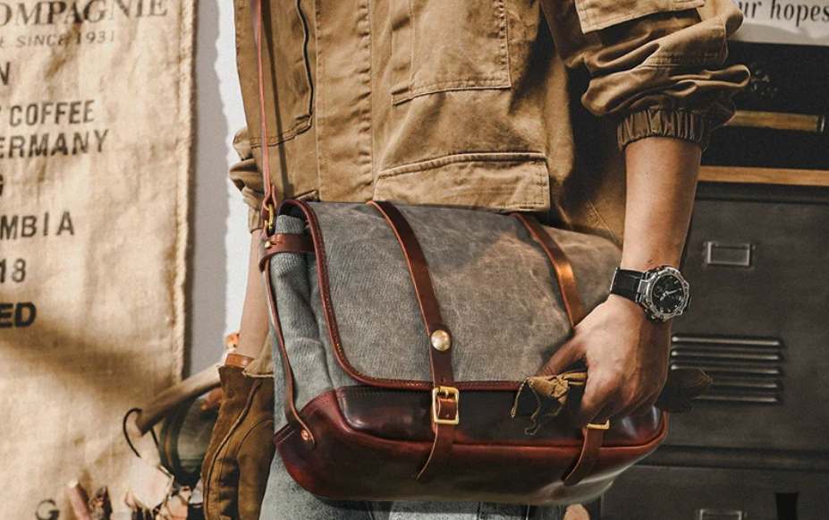 Weather-Resistant Canvas Messenger Bags: Shielding Your Belongings in Style