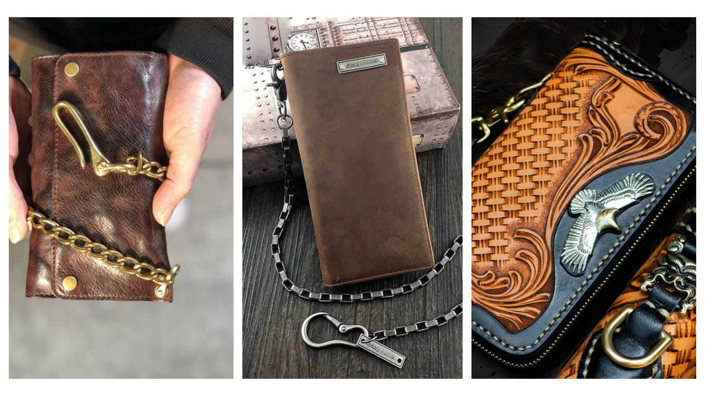 Leather Biker Chain Wallet Collection - 12 Must-Have Picks