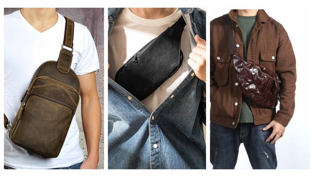 19 Top-Rated Leather Chest Bags for Men