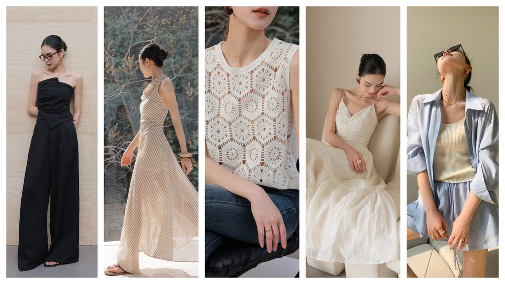 Monochrome Magic: 10 Korean Women Summer Outfits That Redefine Quiet Luxury