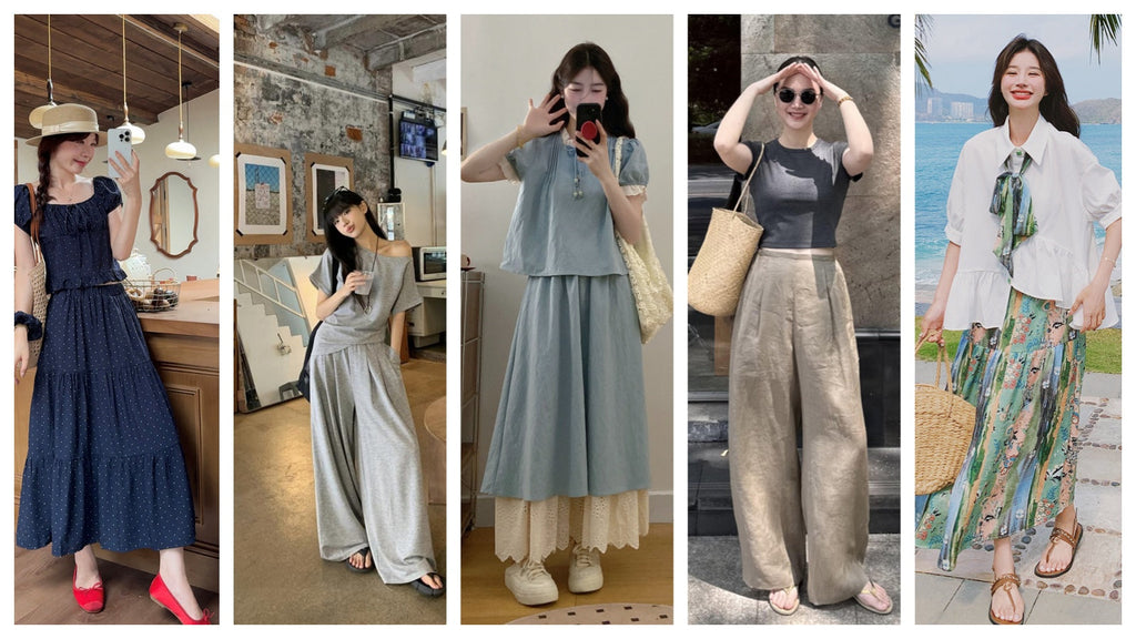 From Cottagecore to Minimalist: 10 Korean Women Looks for a Stylish Summer