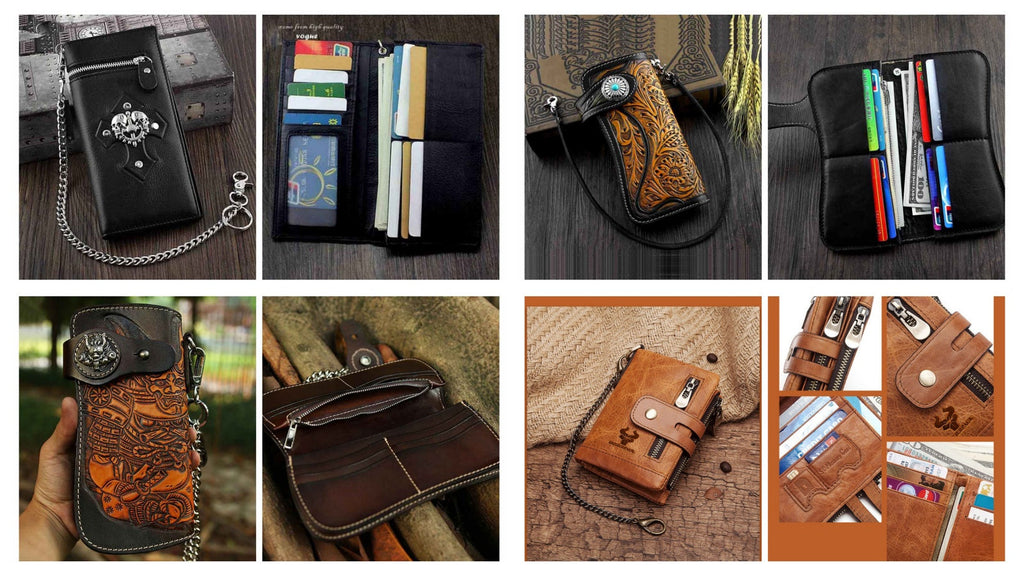 32 Top-Tier Biker Leather Wallets with Chain That Deliver on Quality and Design