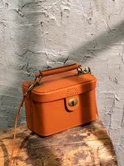 vintage box purse handbag​ Box Style Purse Box Purses Handbags Handmade Leather Box Bag Womens Box Crossbody Bag Womens Box Handbags