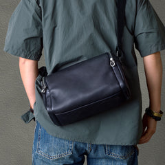 Small Black Messenger Bag 