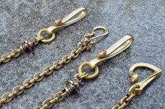 Brass Wallet Chain