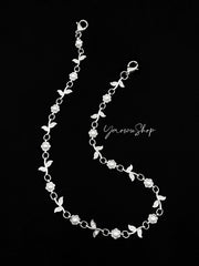 Leaf Womens Wallet Chain 