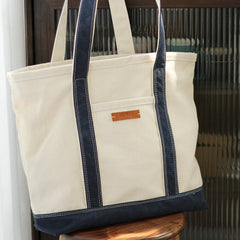 large tote canvas​ white canvas tote bag two tone canvas tote bags​ canvas white tote bag