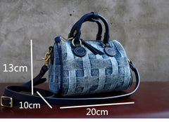 Small Denim Bag Denim Handbags for Women Blue Denim Crossbody Bag for WOmen - Feltify