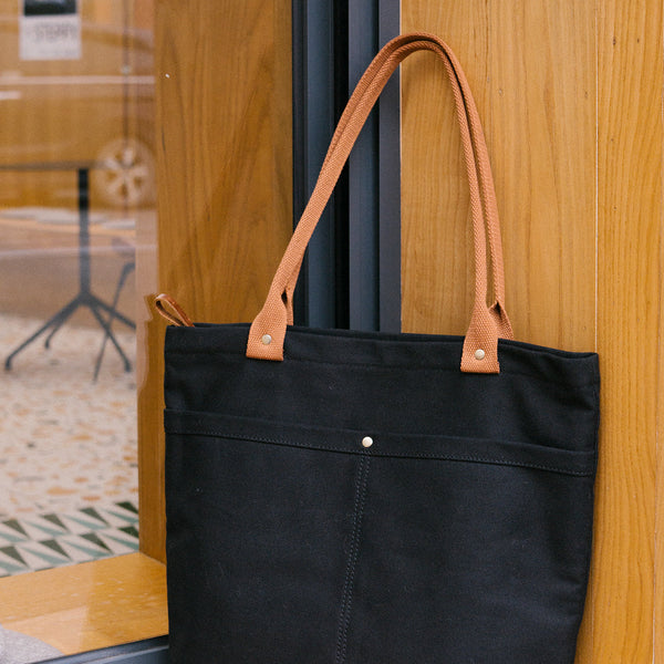 Canvas Tote Shoulder Bag Handbag for Mens -