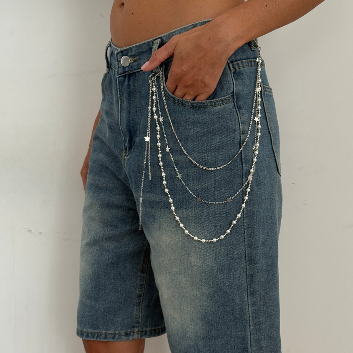 Pearl Wallet Chains