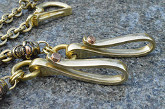 Brass Wallet Chain