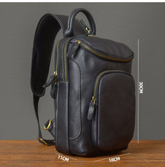 Sling bags for big guys - product label and SKU detail